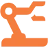 robotic manufacturing icon