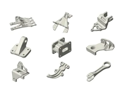 Misc. Components & Brackets Linkage Components , Clevis Ends, Link Arms, Support Brackets