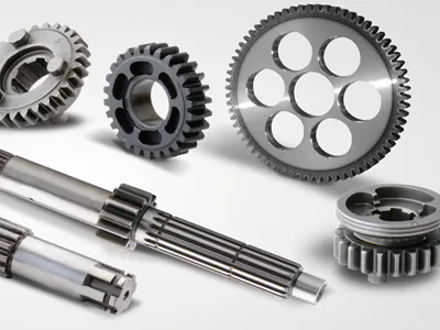 Misc. Gears and Shafts View B Misc. Gears and Shafts View 2