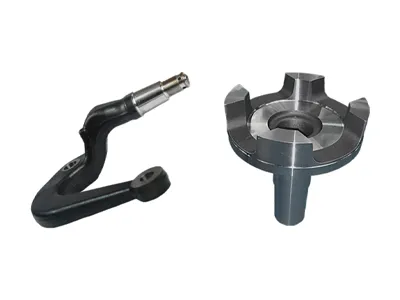 Components for Heavy-Duty Applications Steering Knuckle, Suspension Control Arm, Drivetrain, Axle Assembly, precision machined, high strength steel components for heavy duty applications